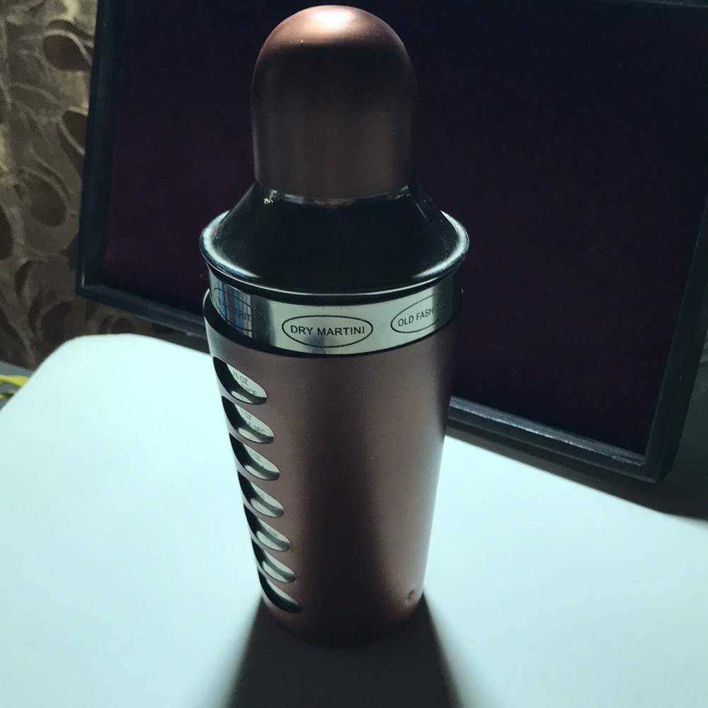 Bar ware Collection Cocktail Shaker with recipes stainless steel